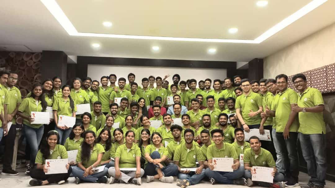 Student with cricket bat