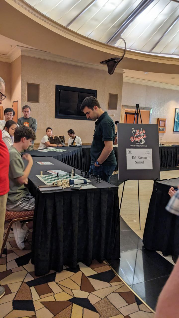 Student in blue t-shirt