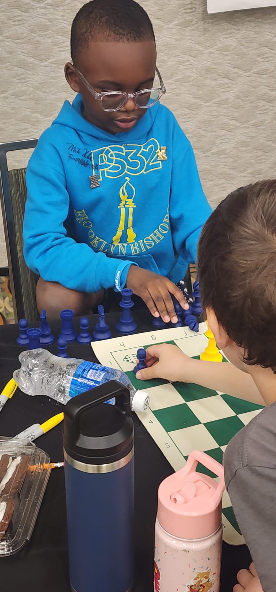Student with certificate