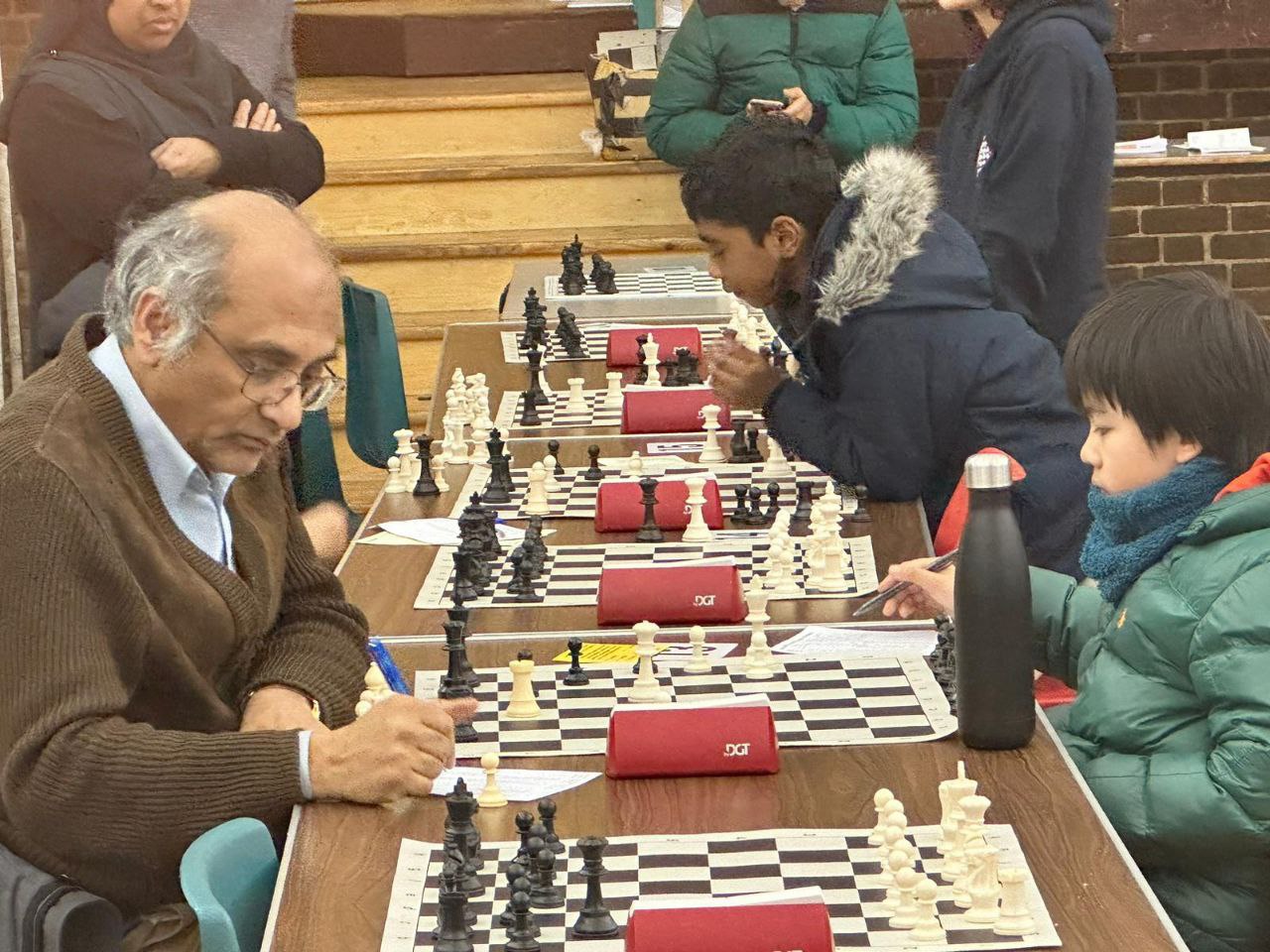 Student in blue t-shirt